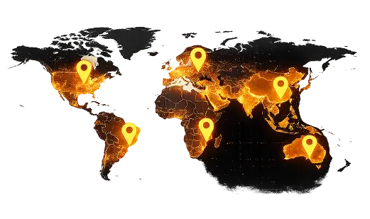 Global Reach Map
